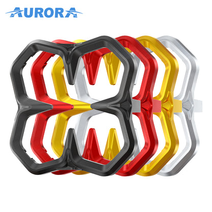 Aurora 5-Inch Quad Light with DRL (Pair)