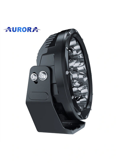 Aurora 7-Inch Round LED Driving Light with DRL (High Lux) (Pair)