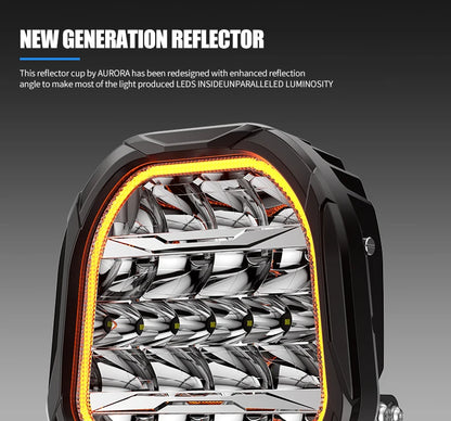 Aurora 7 Inch Driving Light with DRL (Pair)