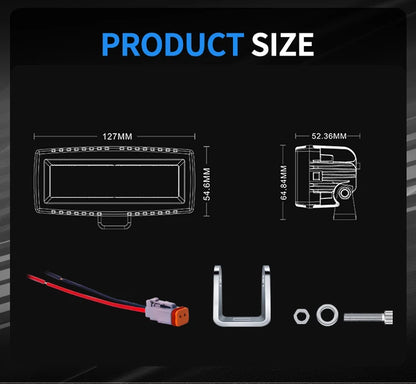Aurora 4 inch Wide Beam LED Scene Light