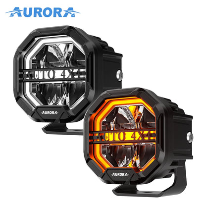 AURORA FireNova 4inch fog lights led work light for off road 4x4 ATV Truck led light (DRL) (pair)