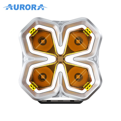 Aurora 5-Inch Quad Light with DRL (Pair)