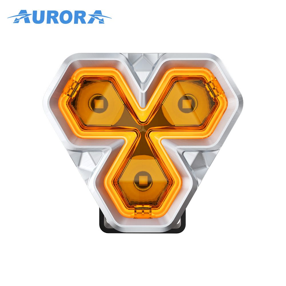 Aurora 5-Inch Trio Light with DRL (Pair)