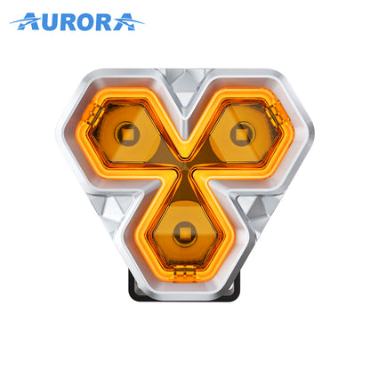 Aurora 5-Inch Trio Light with DRL (Pair)