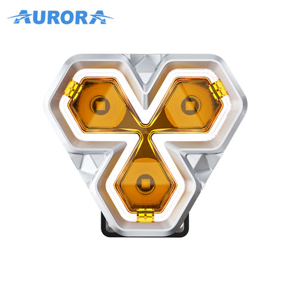 Aurora 5-Inch Trio Light with DRL (Pair)