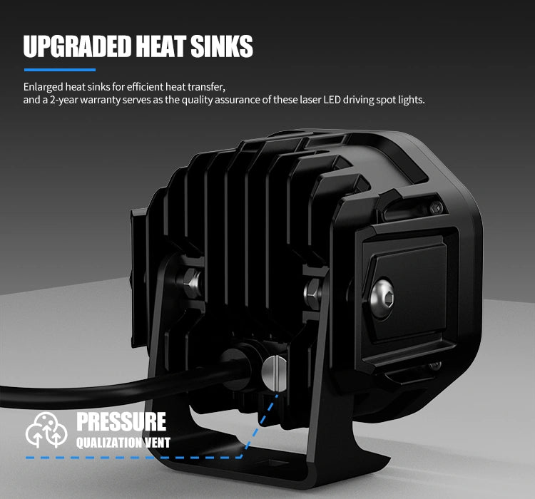 AURORA FireNova 4inch fog lights led work light for off road 4x4 ATV Truck led light (DRL) (pair)