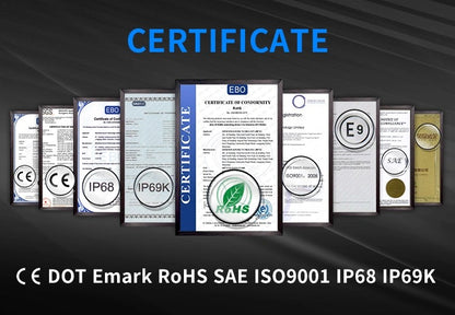 Aurora FireNova 9 Inch Driving Light with DRL (Pair)