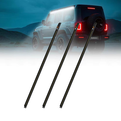 Aurora Outdoor 300 mm LED Dimmable Camping Light - White & Amber